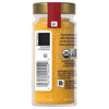 A jar of McCormick organic ground turmeric is shown with its label and barcode.