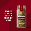 McCormick Marjoram is a spice with a sweet flavor and a hint of mint.