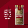 McCormick Marjoram is a spice with a sweet flavor and a hint of mint.