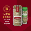 McCormick Gourmet Collection presents its new look for their best herbs and spices, featuring Marjoram.