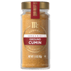 A jar of McCormick Gourmet Organic Ground Cumin.