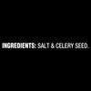 Ingredients: Salt &amp; Celery Seed.
