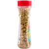 A bottle of Salad Toppings Roasted Garlic Caesar salad topping.