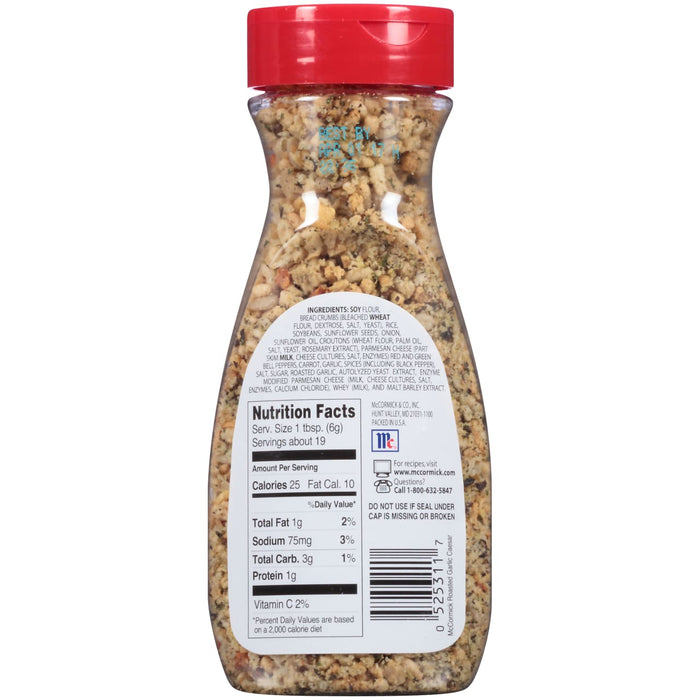 McCormick® Roasted Garlic Caesar Salad Toppins', 4.12 oz