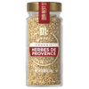 A jar of McCormick Organic Herbes de Provence seasoning.