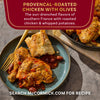 McCormick's Provencal-Roasted Chicken with Olives features sun-drenched flavors of southern France with roasted chicken and whipped potatoes.