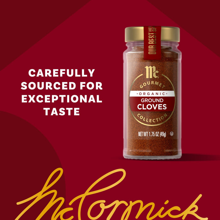 McCormick Ground Cloves are carefully sourced for exceptional taste.