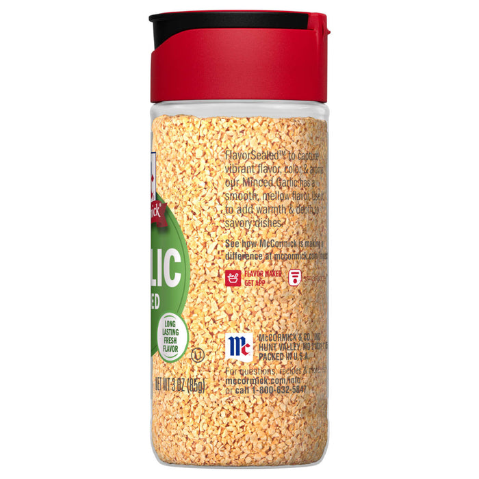 McCormick® Minced Garlic, 3 oz