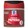 A jar of McCormick Smoked Paprika with a red pepper on the label.
