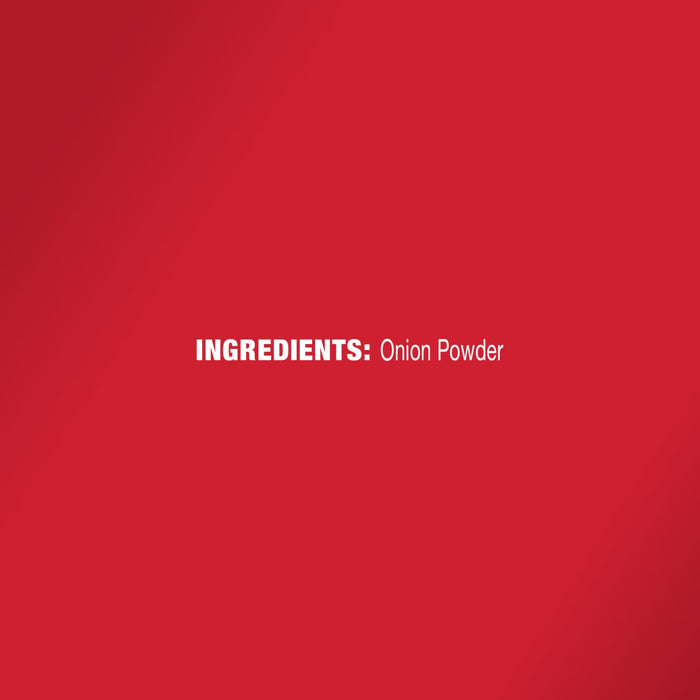 The ingredients for this product are onion powder.