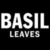 A logo for Basil Leaves.