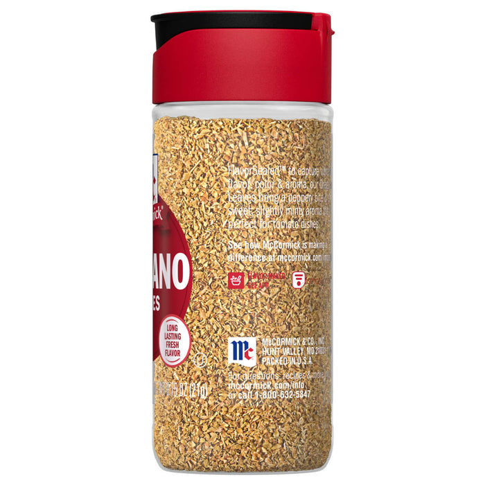 McCormick® Oregano Leaves, 0.75 OZ