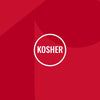 A graphic illustration featuring the word KOSHER in a white circle to indicate the certification for Mccormick Everything Bagel Seasoning Assorted Form 4.8 Oz.