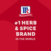 A graphic illustration featuring the McCormick logo and text identifying it as the number one herb and spice brand in the world for products like Mccormick Everything Bagel Seasoning Assorted Form 4.8 Oz.
