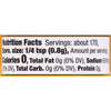 Nutrition facts for a 1/4 teaspoon serving of the product.