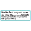 Nutrition facts for a serving of the product.