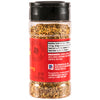 A container of McCormick Flavor Maker Italian Herb Topping is shown, highlighting its ingredients and nutritional information.