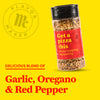 Flavor Maker Get a Pizza This pizza topping seasoning with garlic oregano and red pepper.