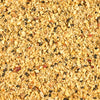 A close-up shot reveals a mixture of finely ground spices and herbs, creating a textured and colorful blend.