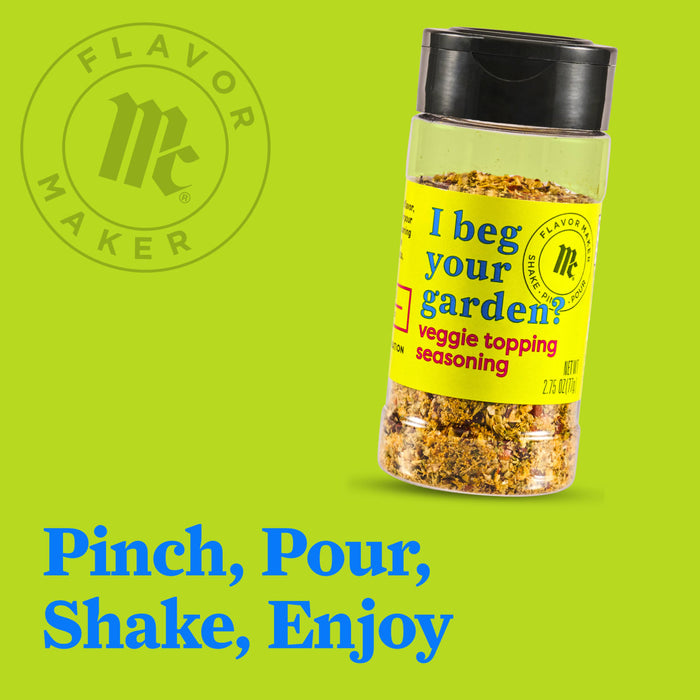 McCormick® Flavor Maker Veggie Topping Seasoning, 2.75 oz