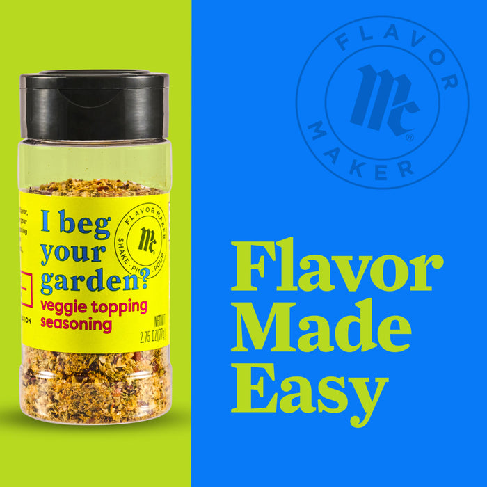 McCormick® Flavor Maker Veggie Topping Seasoning, 2.75 oz