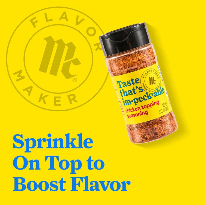 McCormick® Flavor Maker Chicken Topping Seasoning, 3.12 oz