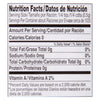Nutrition facts label for a product with 0 calories per serving.
