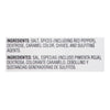 The ingredients for this product are listed in English and Spanish.