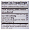 Nutrition facts label for a product with 0 calories, 0g fat, 55mg sodium, 0g carbohydrates, and 0g protein.