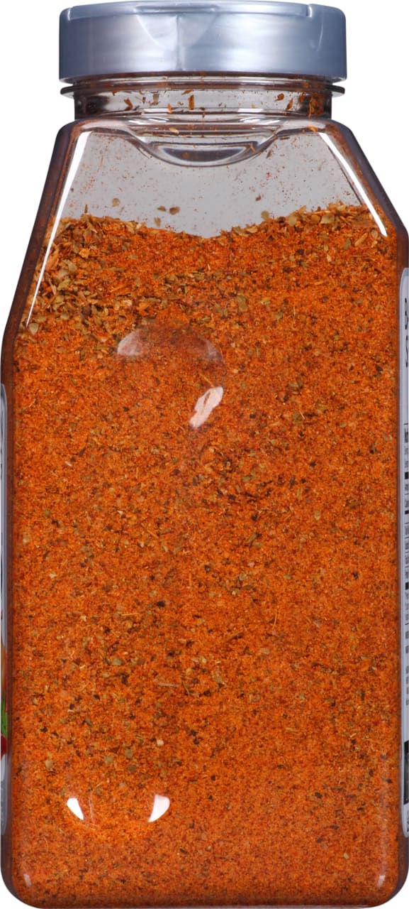 A close-up of a jar of McCormick Grill Mates Montreal Steak Seasoning.