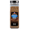 A container of McCormick Montreal Steak Seasoning.