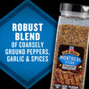 McCormick Montreal Steak Seasoning features a robust blend of coarsely ground peppers, garlic, and spices.