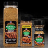 Three different sizes of McCormick Grill Mates Montreal Chicken Seasoning.