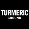 The logo for Turmeric Ground is a white text on a black background.