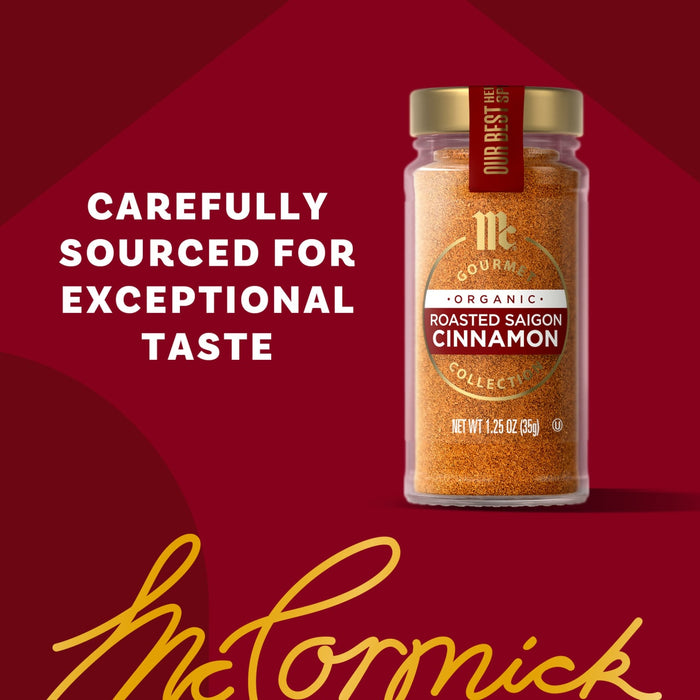 McCormick Cinnamon is carefully sourced for exceptional taste.
