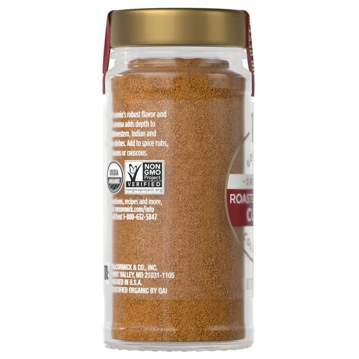 A jar of Simply Organic Roasted Granulated Garlic is shown.
