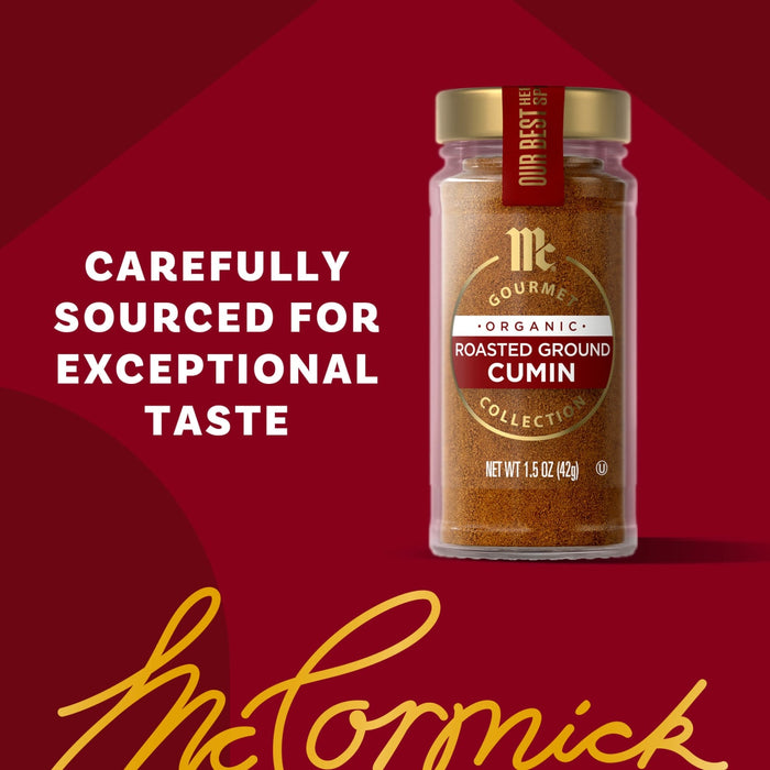 McCormick Cumin is carefully sourced for exceptional taste.