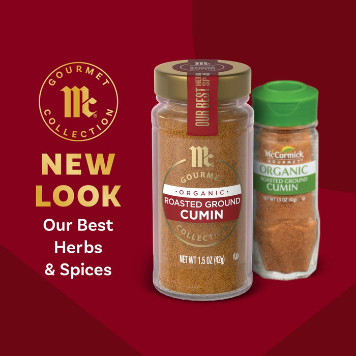 McCormick Gourmet Collection spices feature a new look for their best herbs and spices.
