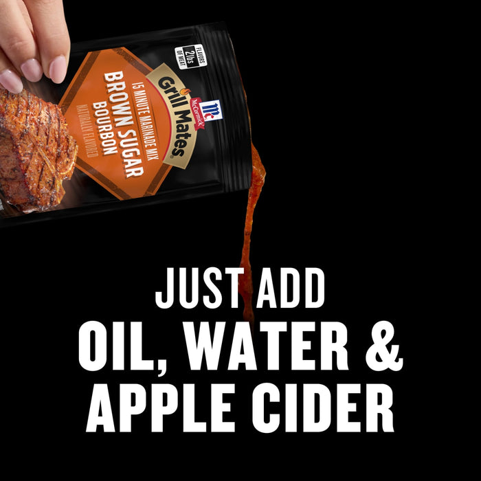 The image promotes Old Dutch Pecan Glaze Brown Sugar flavor, highlighting that you just need to add oil, water, and apple cider.