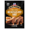 McCormick Grill Mates Memphis Pit BBQ Slow &amp; Low Rub seasoning packet.