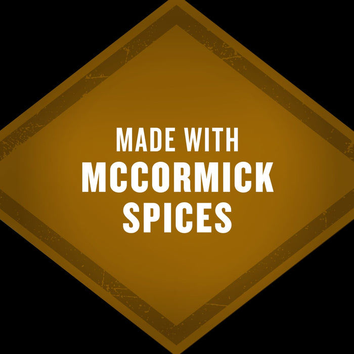 The image displays a badge that says Made with McCormick Spices.