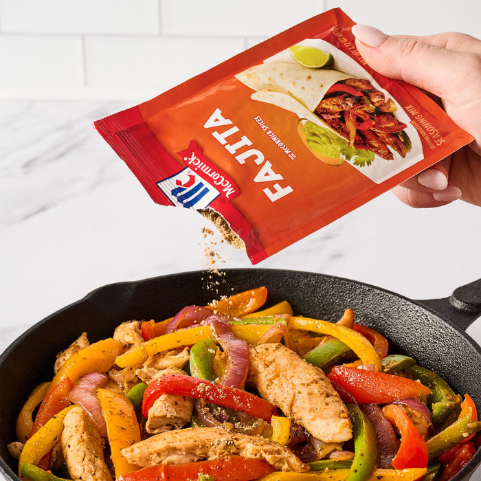 McCormick® Fajita Seasoning Mix, 1.12 oz (6-Pack)