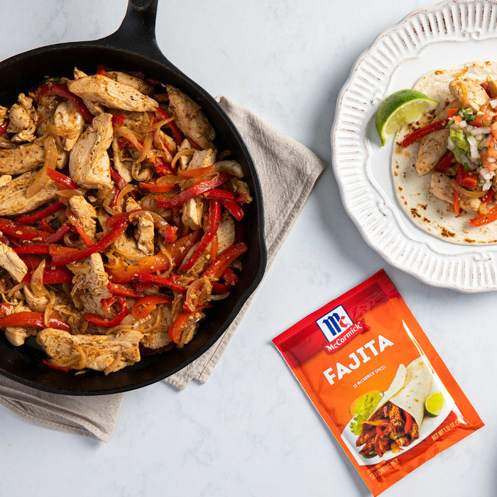 McCormick® Fajita Seasoning Mix, 1.12 oz (6-Pack)