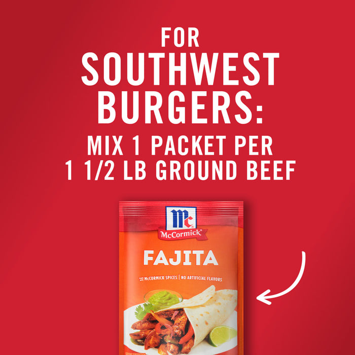 McCormick® Fajita Seasoning Mix, 1.12 oz (6-Pack)