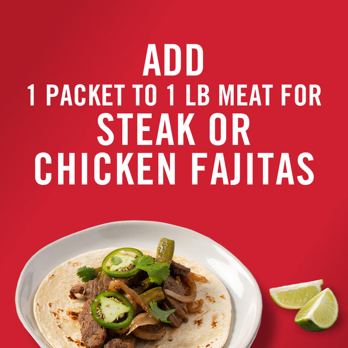 McCormick® Fajita Seasoning Mix, 1.12 oz (6-Pack)