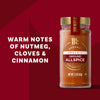 McCormick Organic Ground Allspice with warm notes of nutmeg, cloves and cinnamon.