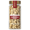 A jar of McCormick Organic Whole Cardamom pods.