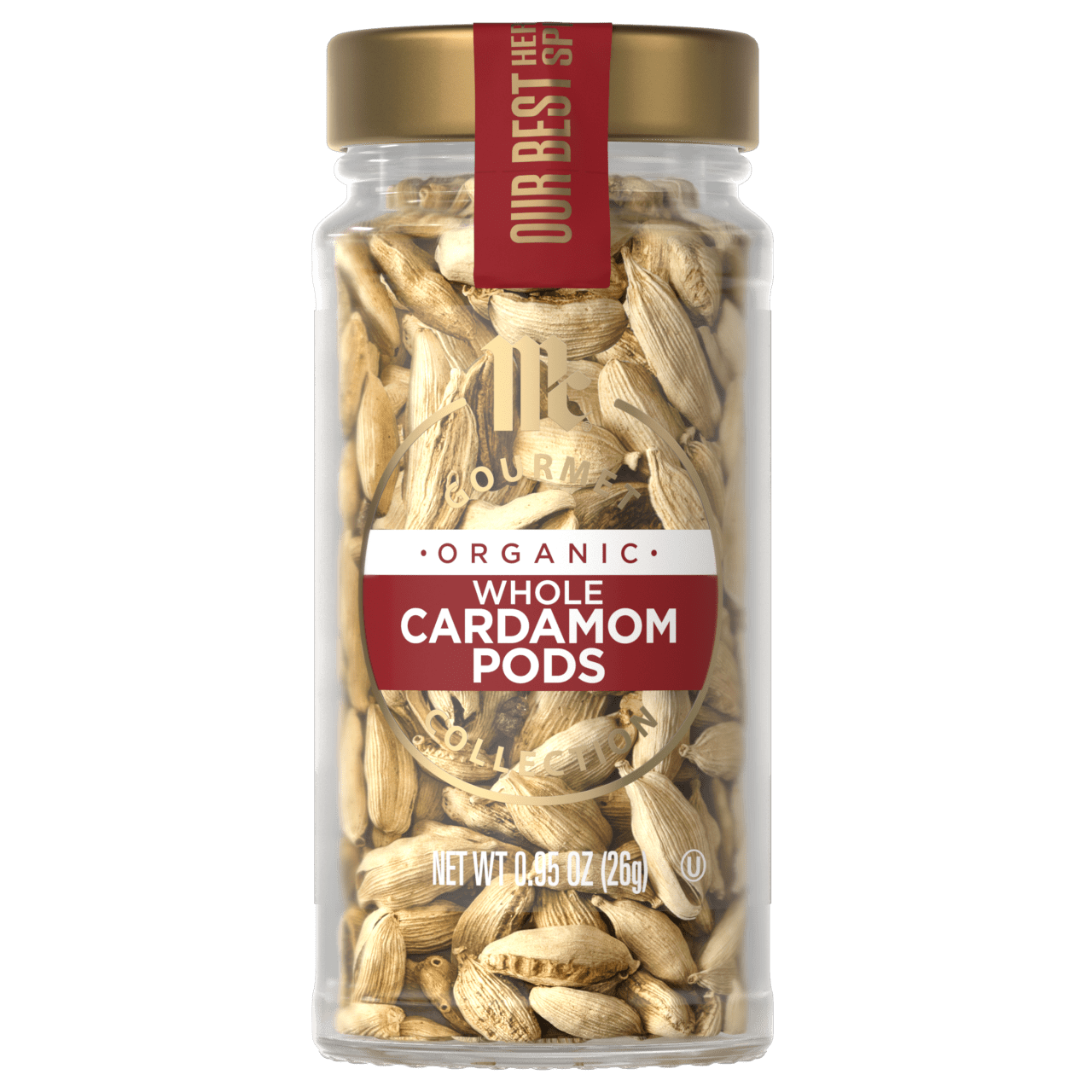 McCormick Gourmet™ All Natural Whole Cardamom Pods, 0.95 oz McCormick Gourmet™ All Natural Whole Cardamom Pods, 0.95 oz