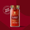 A jar of McCormick Gourmet Hot Hungarian Paprika is featured as part of their Our Best Collection.