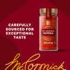 McCormick Hot Hungarian Paprika is carefully sourced for exceptional taste.